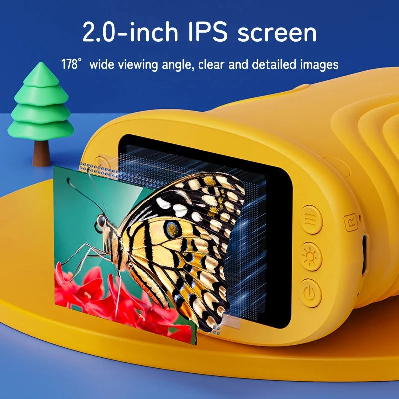 Kids Handheld Digital Microscope – 1000X Pocket Explorer