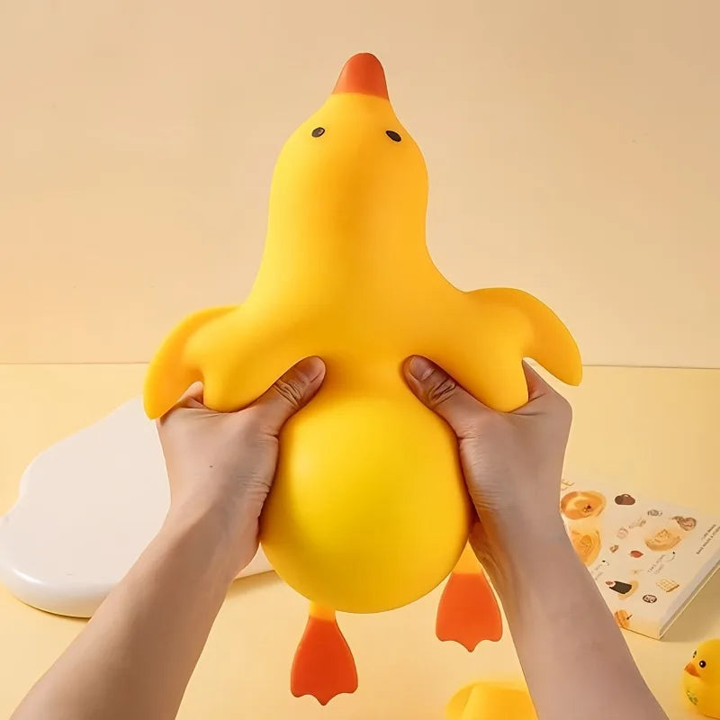 Giant Squishy Duck – Oversized Squeeze & Stress Toy 🦆