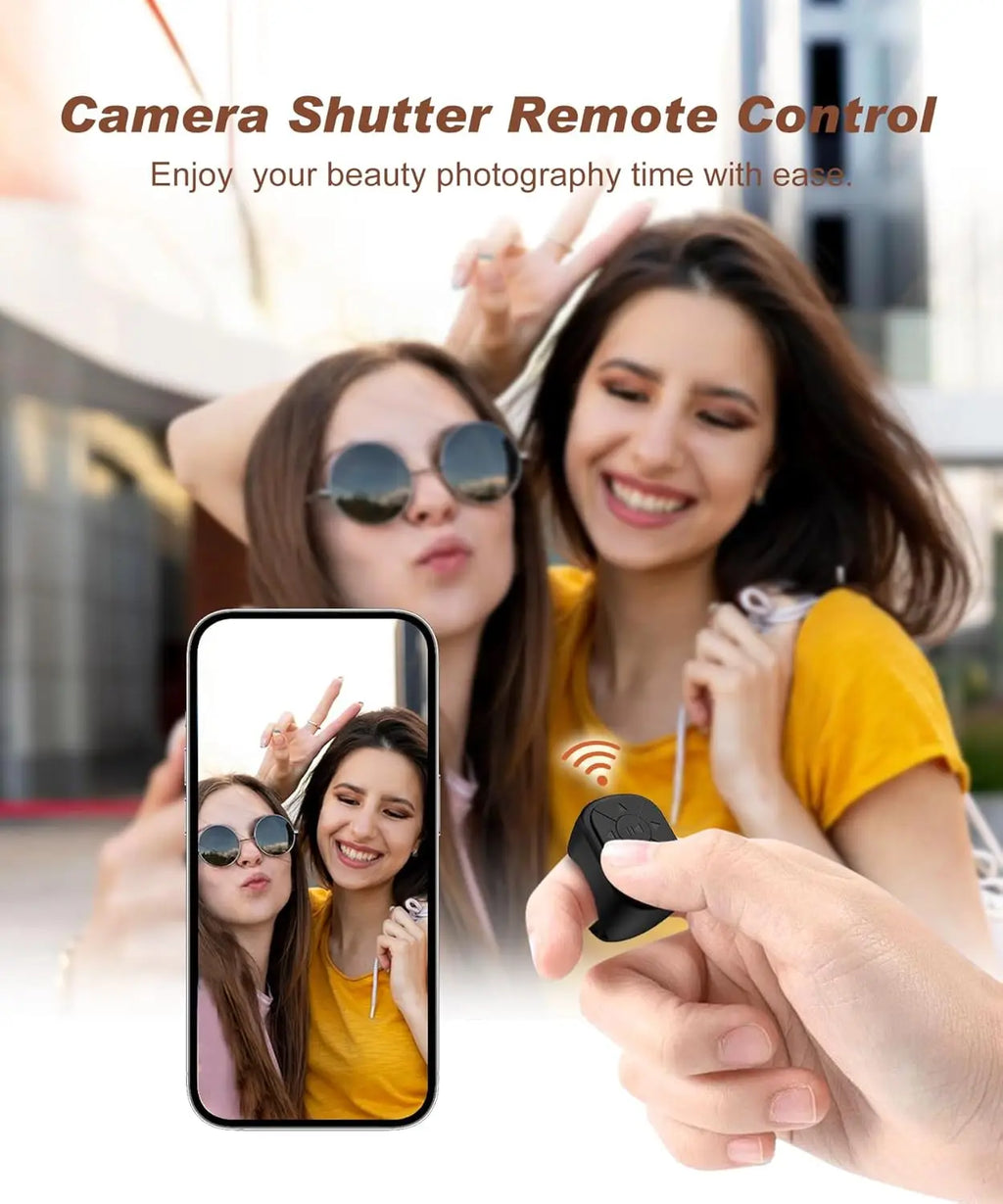 Hands-Free Scroll Ring – Bluetooth Phone Remote 📱