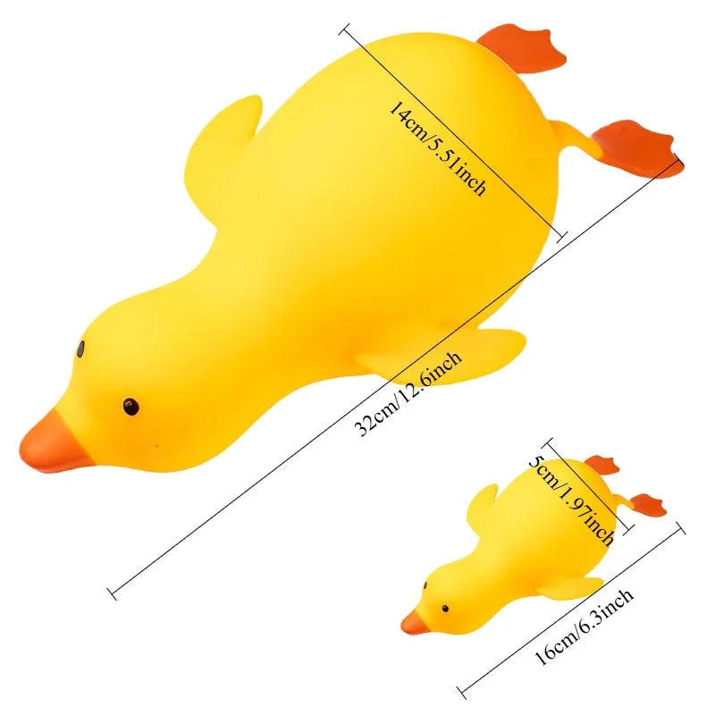 Giant Squishy Duck – Oversized Squeeze & Stress Toy 🦆