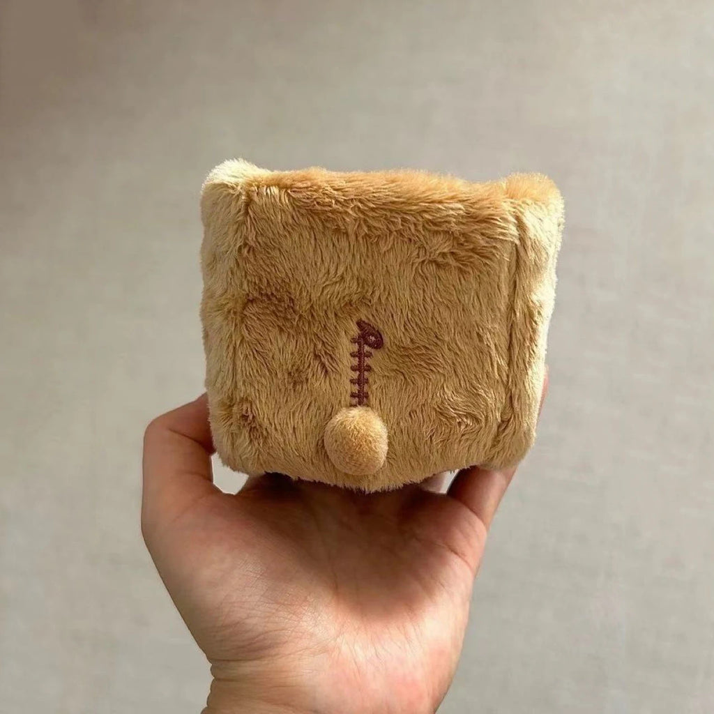 Fuzzy Bear Desk Organiser – Cute Plush Storage 🧸