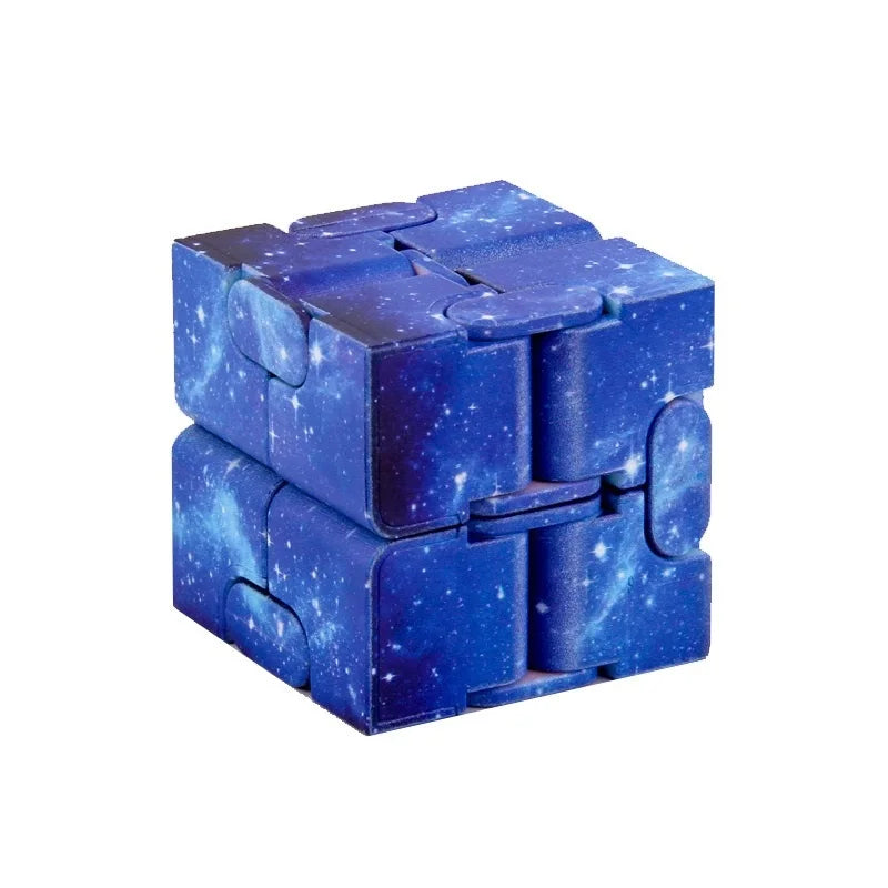 Infinity Cube Fidget Toy – Satisfying Flip & Fold Desk Toy