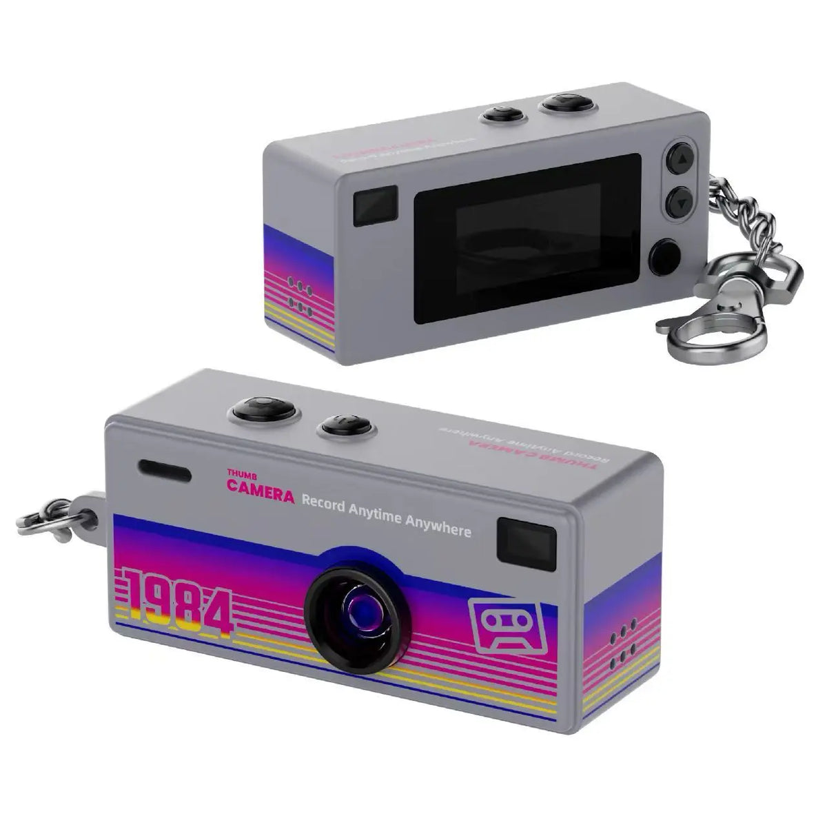 Mini Retro Keychain Digital Camera – 1080P Pocket Camera 📸