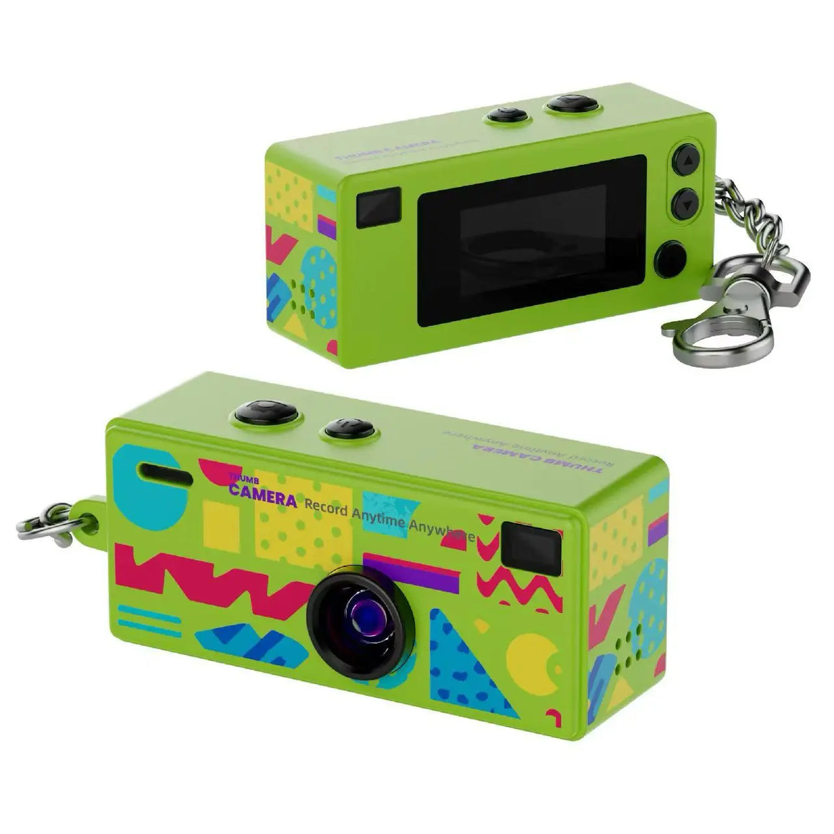 Mini Retro Keychain Digital Camera – 1080P Pocket Camera 📸