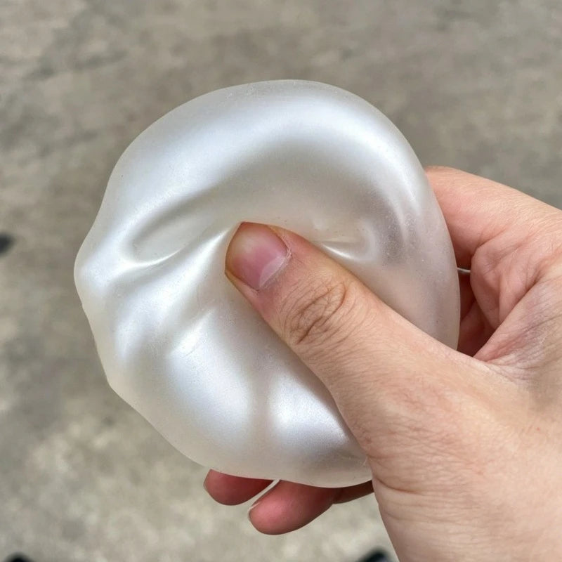 Pearl Coconut Oil Squishy – Super Soft Satisfying Stress Ball