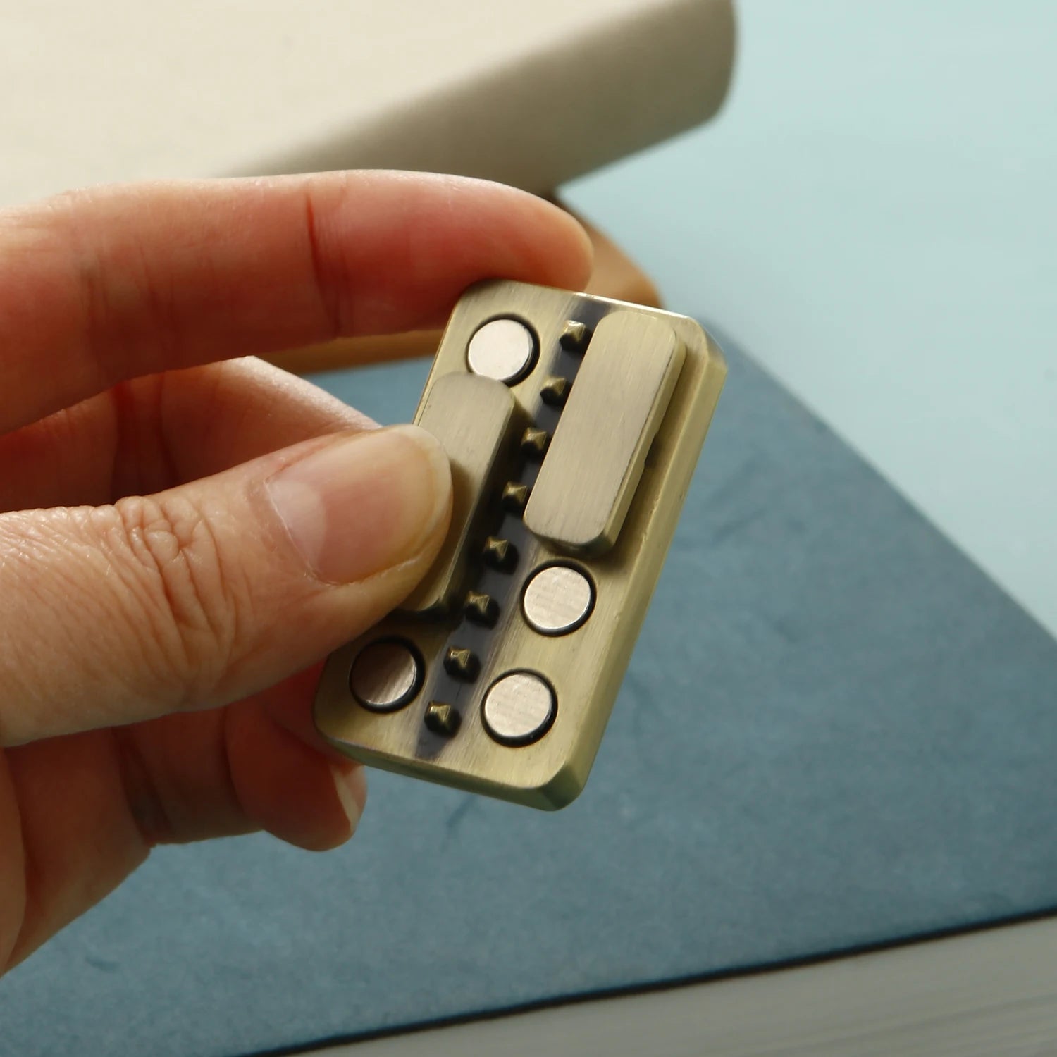 Magnetic Metal Fidget Slider – Satisfying Pocket Stress Toy