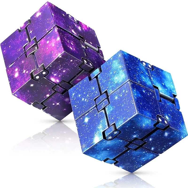 Infinity Cube Fidget Toy – Satisfying Flip & Fold Desk Toy