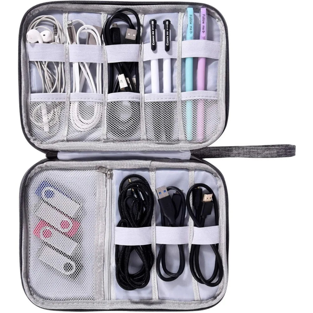 Travel Tech Organizer – Cable & Electronics Storage Bag