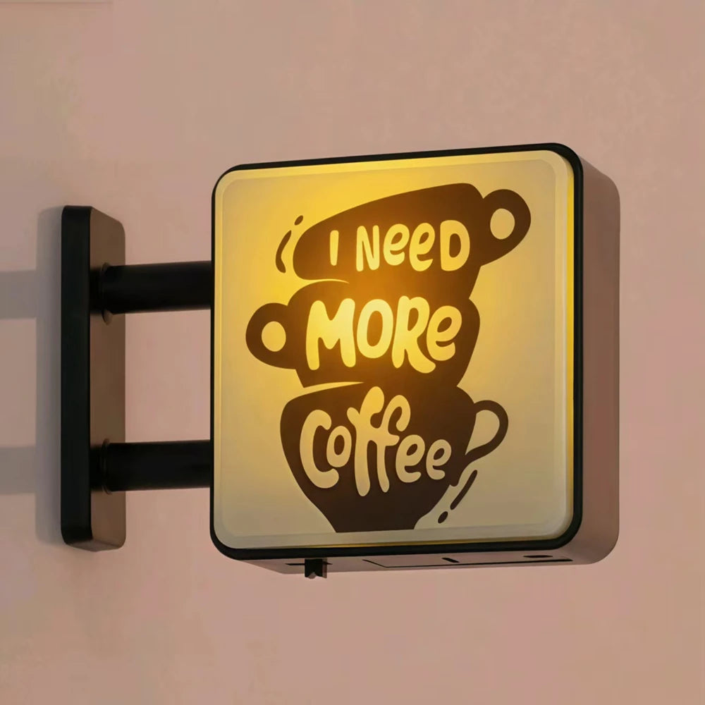 ✨ Mini Light-Up Café Fridge Magnet
