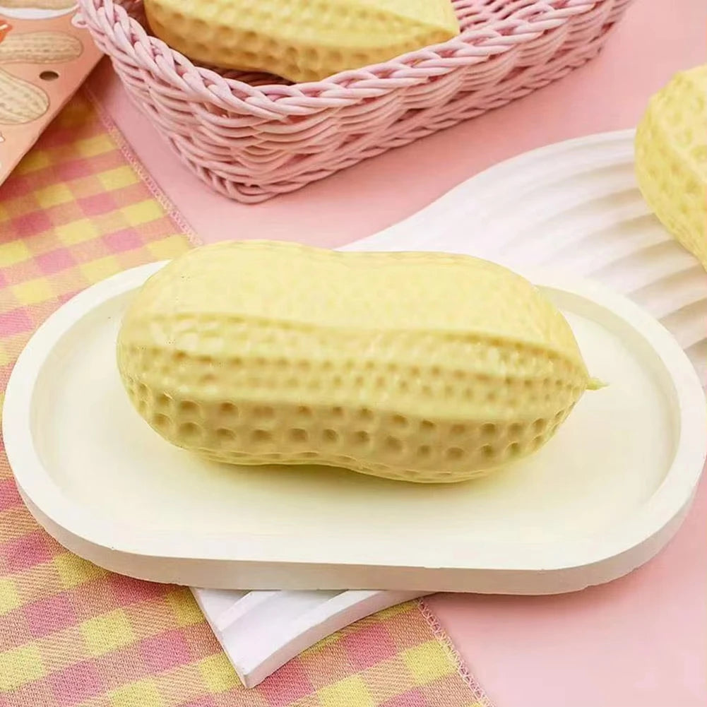 Giant Peanut Squishy – Satisfying Stress Toy 🥜
