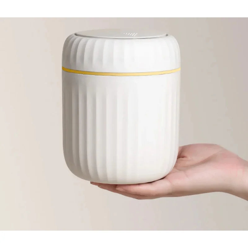 Mini Desktop Bin with Lid – Cute & Compact