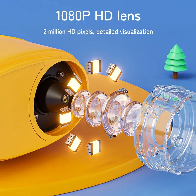 Kids Handheld Digital Microscope – 1000X Pocket Explorer