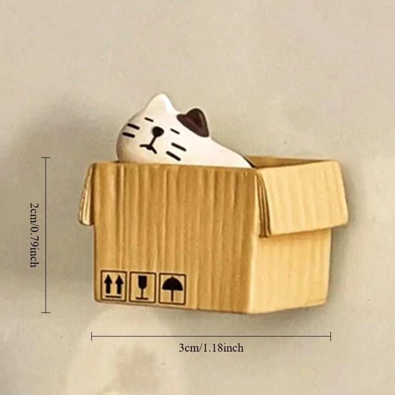 ✨ Mini Light-Up Café Fridge Magnet