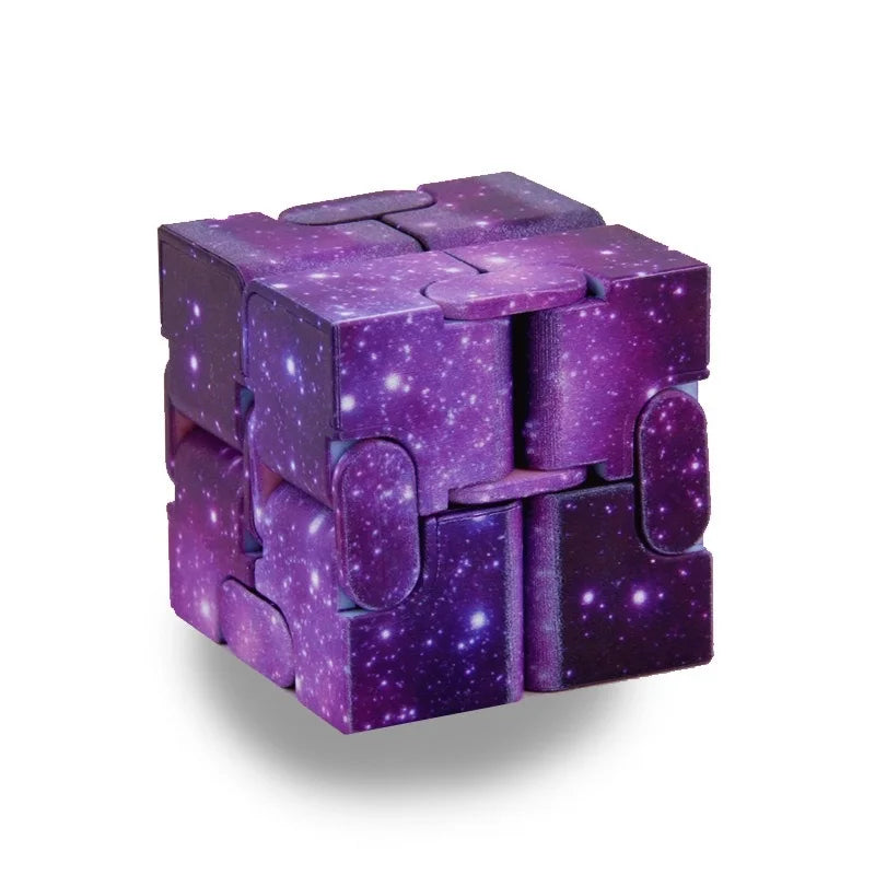 Infinity Cube Fidget Toy – Satisfying Flip & Fold Desk Toy
