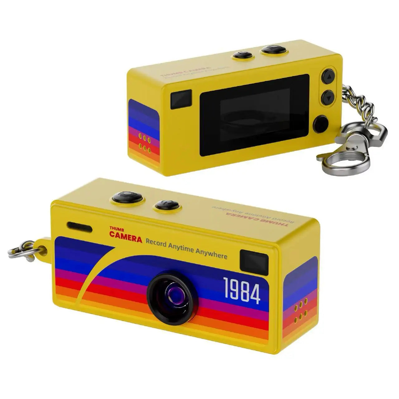 Mini Retro Keychain Digital Camera – 1080P Pocket Camera 📸