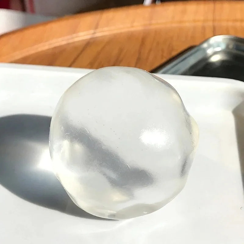 Pearl Coconut Oil Squishy – Super Soft Satisfying Stress Ball