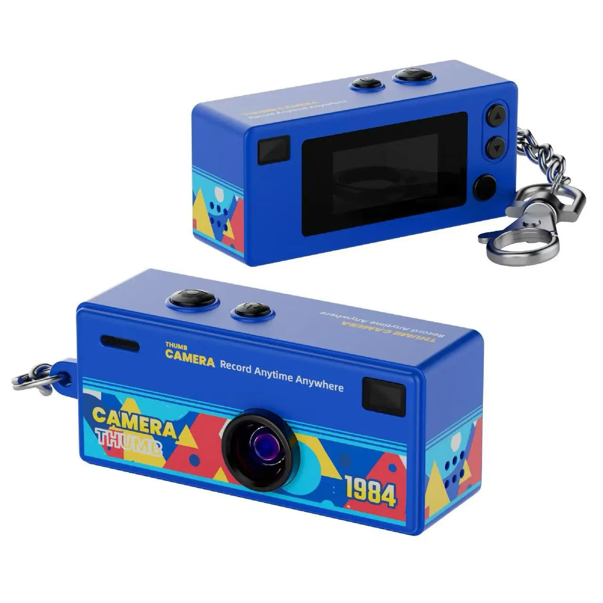 Mini Retro Keychain Digital Camera – 1080P Pocket Camera 📸