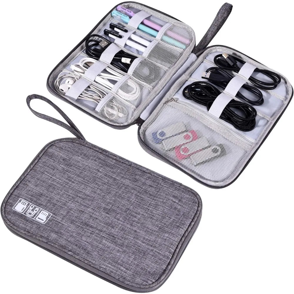 Travel Tech Organizer – Cable & Electronics Storage Bag