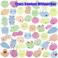 Glow-in-the-Dark Mini Animal Squishies – 12, 24 or 36 Pack ✨