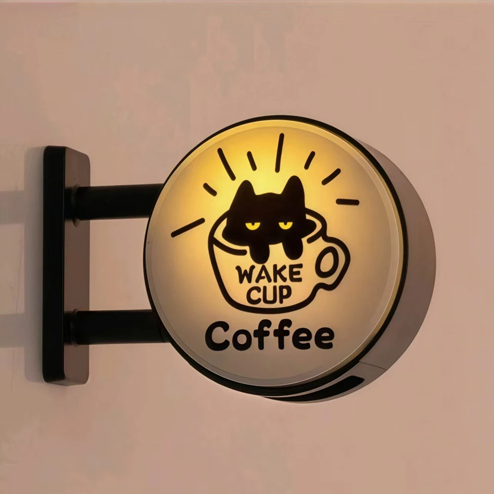 ✨ Mini Light-Up Café Fridge Magnet