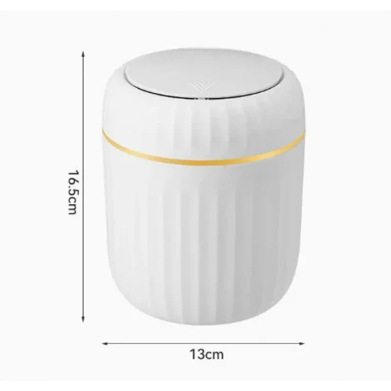 Mini Desktop Bin with Lid – Cute & Compact